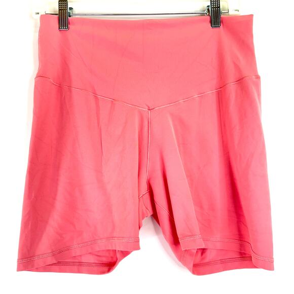 Aerie Offline Pink High Rise Shorts Size XL - Picture 1 of 6